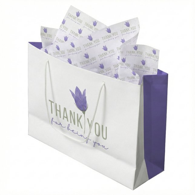 Thank You For Being You Tissue Paper (Show your gratitude with this lovely, "Thank you for being you" tissue paper! )