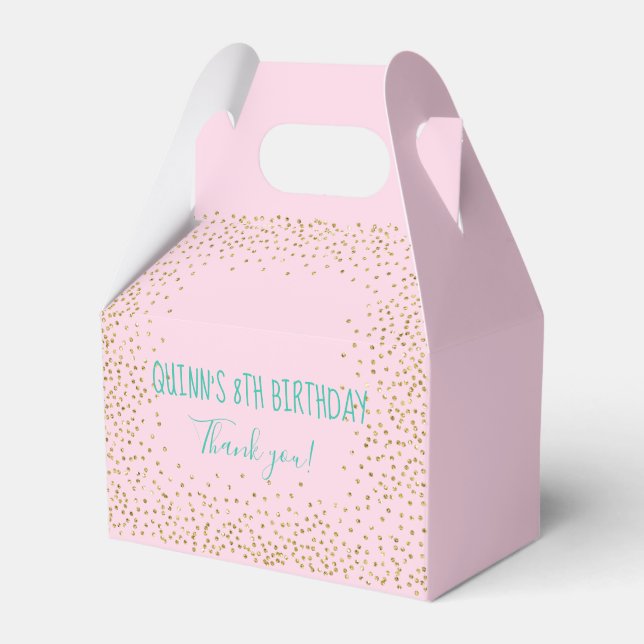 Thank you for Celebrating Favour Box (Front Side)