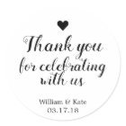 Thank You For Celebrating with Us