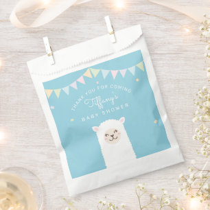 Thank You For Coming Cute Llama Momma Baby Shower Favour Bags