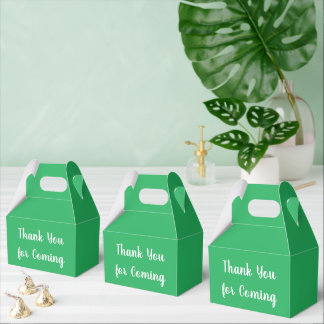 Thank You For Coming favour box