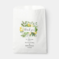 Thank you for Coming Lemony Wedding Sweet