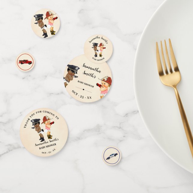 Thank You for Coming Little Recruit Baby Shower Confetti (Group)