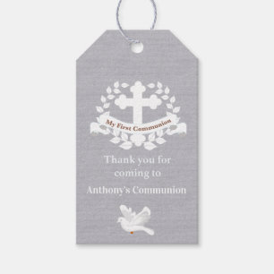 Thank You For Coming My First Communion Tag
