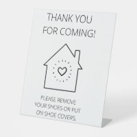 Thank You For Coming Open House (No Shoes)