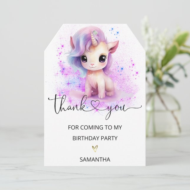 Thank You For Coming To My Birthday Party (Standing Front)