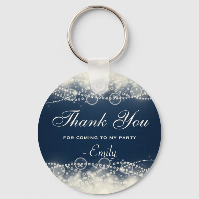 Thank You for Coming to my Party Key Ring (Front)