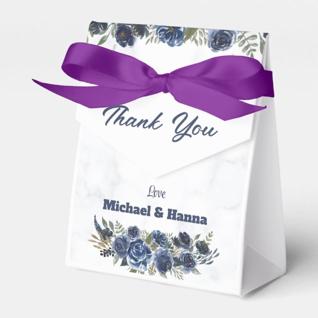 Thank You For Coming to Our Wedding Day Favour Box (Front Side)