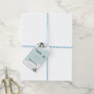 Thank you for coming Wedding Favour Gift Tags