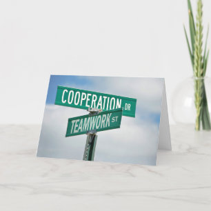 Thank You for Employee Card