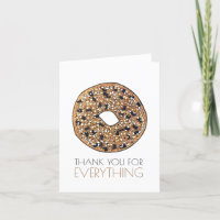 Thank You For Everything Bagel Wedding Love
