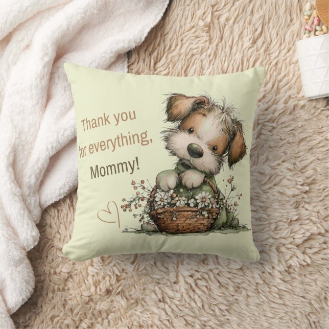 Thank you for everything, Mum! Cushion (Blanket)