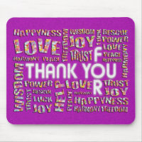Thank You For ... Hearts | magenta splatter