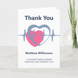 Thank You for Helping Me Card