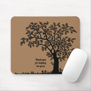 Thank You For Helping Me Grow Teacher Appreciation Mouse Pad