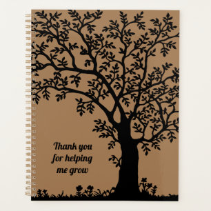 Thank You For Helping Me Grow Teacher Appreciation Planner