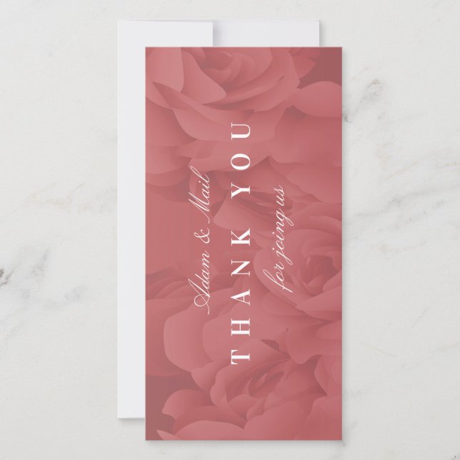 Thank You for Joining Us Card | Elegant Appreciati (Front)