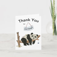 Thank You for Just Hangin' Card - Adiela Akoo