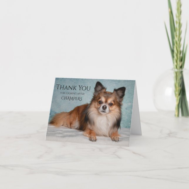 Thank You For Looking After Our Pet (Front)