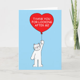 Thank You for Looking After the Cat