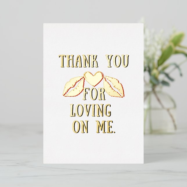 Thank you for loving on me. Collection. (Standing Front)