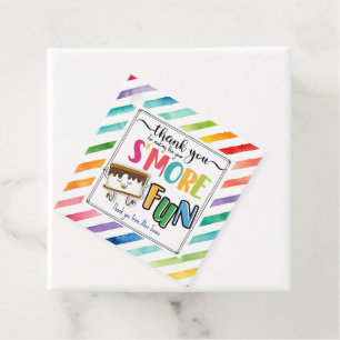 Thank you for making this year s'more fun favor favour tags