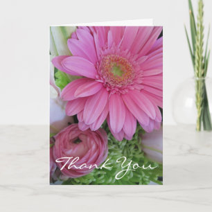 Thank You for medical care-Floral/Personalise Card
