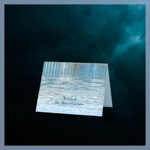 Thank You for Memorial Contribution, Reflection Card