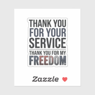 Thank You For My Freedom Patriotic Veteran Shirt_1