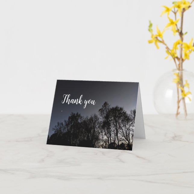 Thank You for Never Giving Up Card (Yellow Flower)