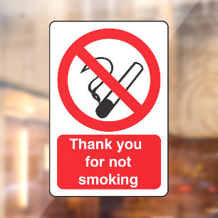 Thank You For Not Smoking