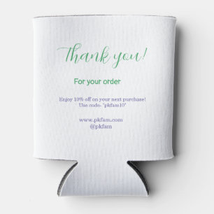 Thank you for purchase blue family business social can cooler