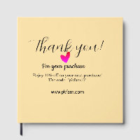 Thank you for purchase pink family business detail