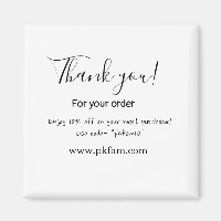 Thank you for purchase pink family business detail