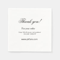 Thank you for purchase pink family business detail