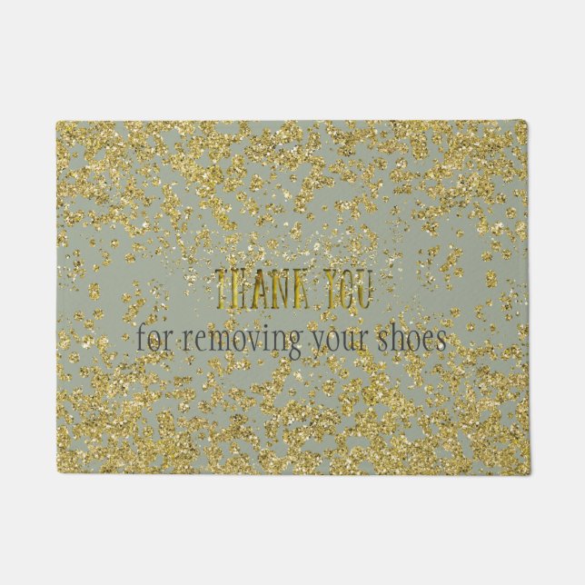 Thank You For Removing Your Shoes Mat (Front)