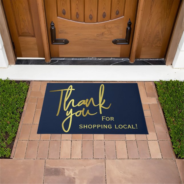 Thank You For Shopping Local Doormat (Outdoor)