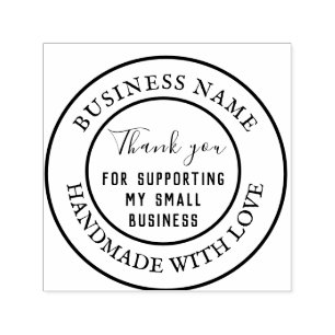 Thank You for Supporting My Small Business Self-inking Stamp