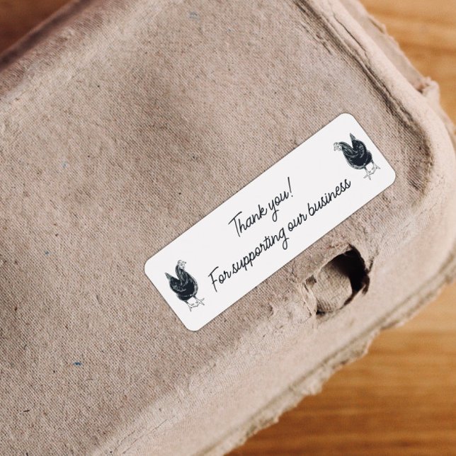 Thank You For Supporting Our Business Egg Carton (Creator Uploaded)