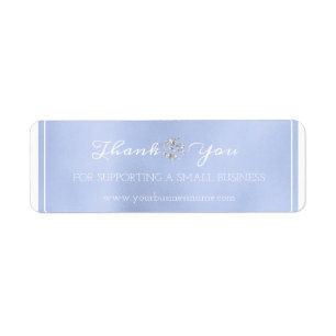 Thank You For Supporting Small Business Baby Blue