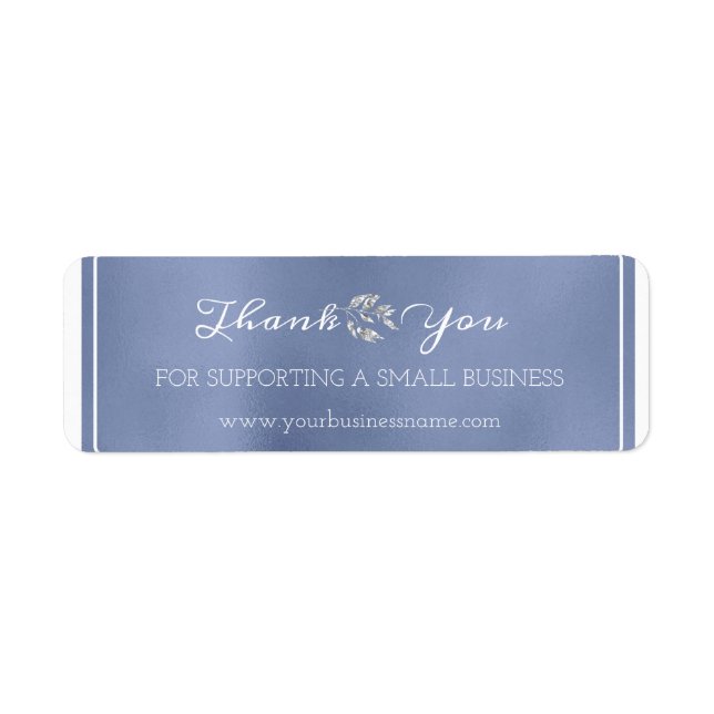 Thank You For Supporting Small Business Blue Navy (Front)