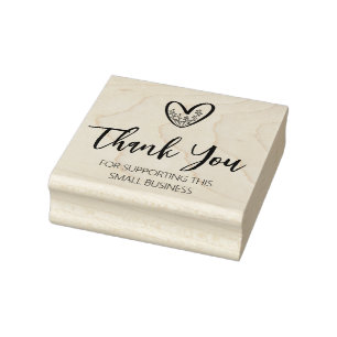 Thank You for Supporting this Small Business Rubber Stamp