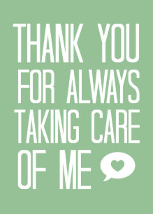 Thank You For Taking Care Gifts On Zazzle Nz