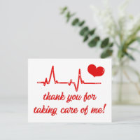 Thank You for Taking Care of Me Medical Thank You