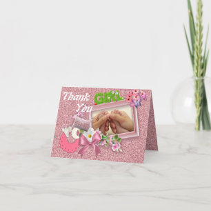 Thank You for the  Baby Shower gifts Card