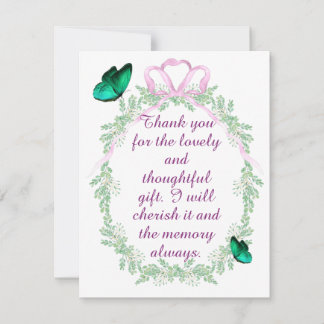 THANK YOU FOR THE GIFT, CARD