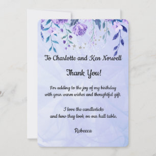 Thank You For the Gift Card