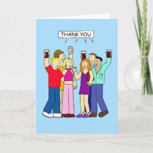 Thank you for the Great Party. Card