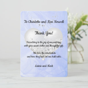 Thank You For the Wedding Gift 3 Card