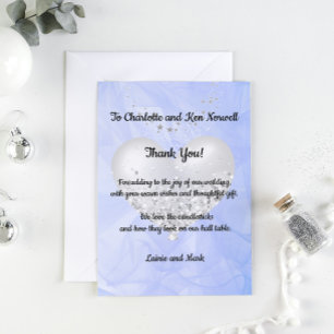 Thank You For the Wedding Gift 3 Card
